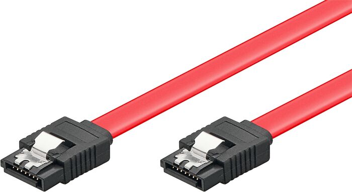 Sata 6 Gb/s-kabel med lås 0,5 m