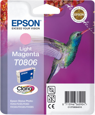 Epson T0806 Bläckpatron Ljus magenta