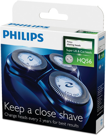 Philips HQ56 kutter for barbermaskin, 3-pakk