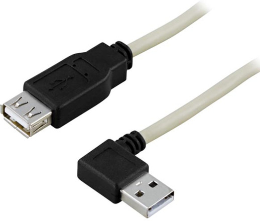 Vinklad USB-adapterkabel