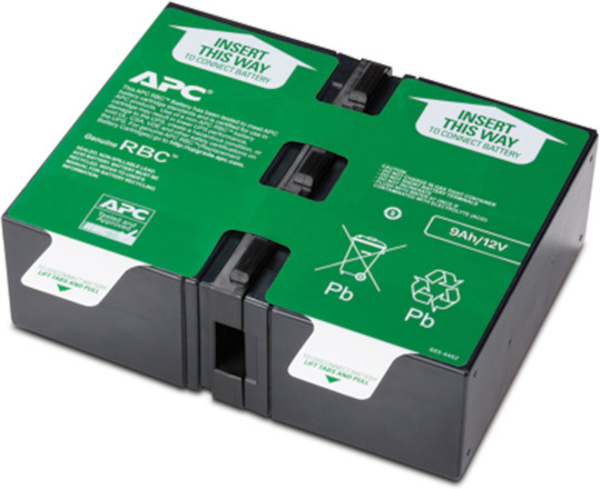 APC Erstatningsbatteri #124 - 2x12 V 9 Ah