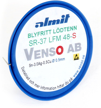 Almit Blyfritt lödtenn 0,5 mm 15 g