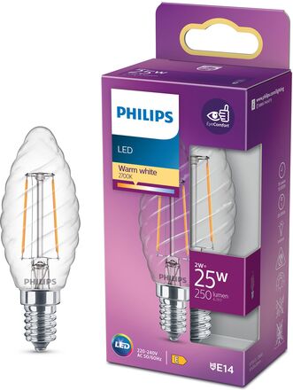 Philips LED-lampa Vriden Kron LED E14 250 lm
