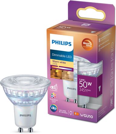 Philips LED-lampa GU10 345 lm