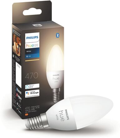 Philips Hue White Smart LED-lampa E14 470 lm 1-pack