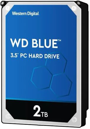 WD Blue Intern harddisk 3,5” 2 TB