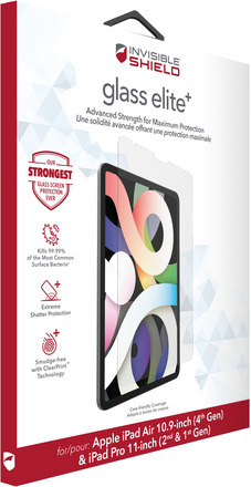 Invisible Shield Glass Elite + Skjermbeskytter for iPad Pro 11” og Air 2020