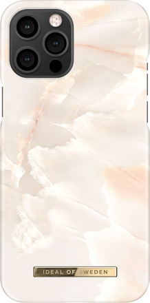 IDEAL OF SWEDEN Mobilskal för iPhone 12 Pro Max Rose Pearl Marble