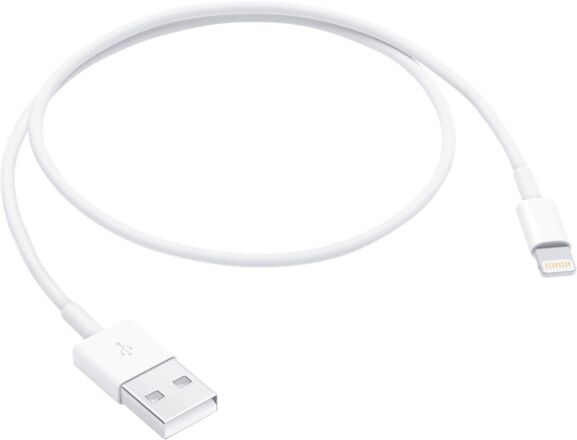 Apple Lightning till USB-kabel 0,5 m