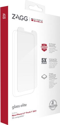 Invisible Shield Glass Elite + Skärmskydd för iPhone 13 och 13 Pro
