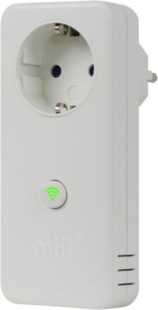 Mill Wifi-socket gen.3 Fjärrströmbrytare med termometer