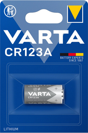 Varta Litiumbatteri CR123A 1-pk.
