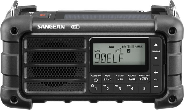 Sangean MMR-99 DAB+ Dynamoradio med solcelle