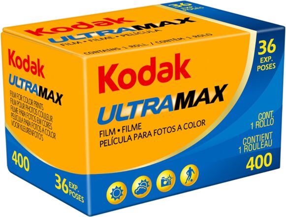 Kodak UltraMax 135-film 36 bilder med farge ISO 400 1-pk.