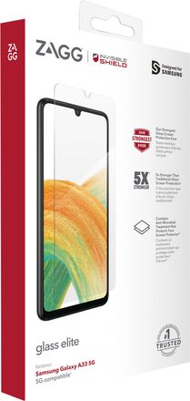 Invisible Shield Glass Elite+ Skjermbeskytter for Galaxy A33 5G