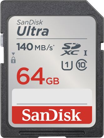 Sandisk Ultra SD-kort 64 GB SDXC