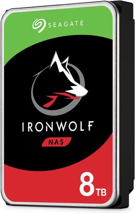 Seagate Ironwolf Intern hårddisk 3,5” 8 TB