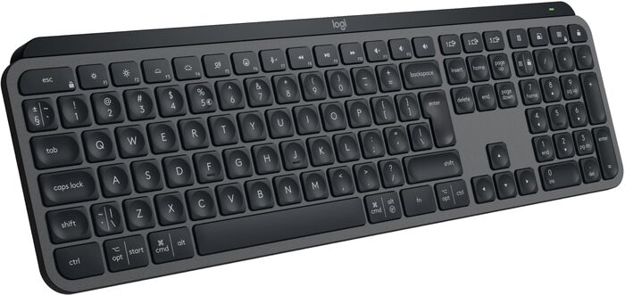 Logitech MX Keys S Trådløst tastatur Graphite