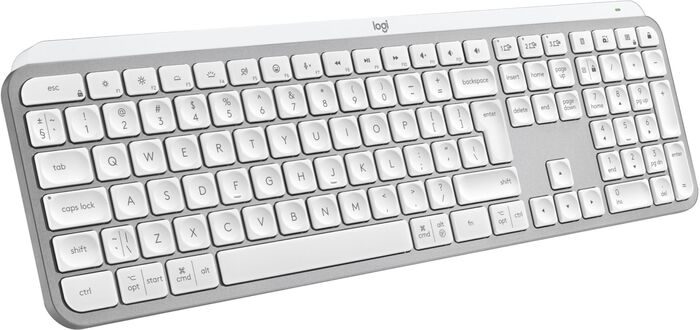 Logitech MX Keys S Trådløst tastatur Pale Grey