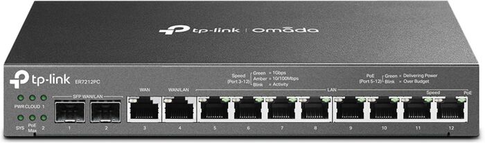 TP-link ER7212PC Omada 3-in-1 Gigabit VPN-Router