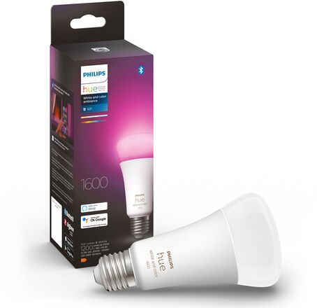 Philips Hue Color Ambiance Smart LED-lampa E27 1600 lm