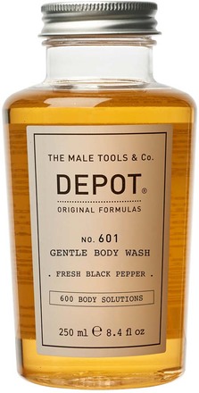 DEPOT MALE TOOLS No. 601 Gentle Body Wash Fresh Black Pepper