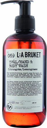 L:a Bruket Hand & Body Wash Lemongrass 240 ml