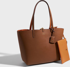 Lauren Ralph Lauren - Håndtasker - Brown - Rvrsble Tote-Tote-Medium - Tasker - Handbags