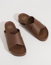 ATP ATELIER - Platåsandaler - Khaki - Urbino Leather Everyday Sandals - Platåskor