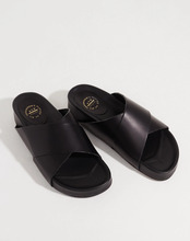 ATP ATELIER - Plateausandaler - Black - Urbino Leather Everyday Sandals - Sandaler