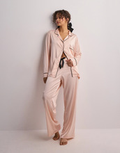 Bluebella - Pyjamas - Pink - Claudia Shirt And Trouser Set - Nattøj & Sæt