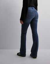 Only - Flare jeans - Dark Blue Denim - Onlblush Mid Flared Dnm TAI021 Noos - Jeans