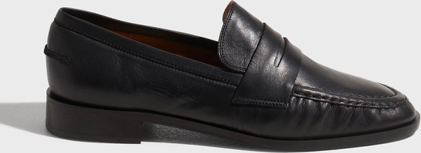 ATP ATELIER - Loafers - Black - Airola Nappa Loafer - Flats & Lave sko - Loafers