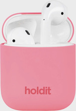 Holdit - Høretelefoner - Rouge Pink - Silicone Case AirPods 1&2 - Tech accessories - Headphones