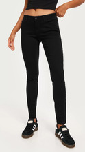 Noisy May - Skinny jeans - Black - Nmallie Lw Skinny Jeans VI023BL Noo - Jeans