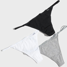 Calvin Klein Underwear - Trusser - BLACK/WHITE/GREY HEATHER - String Thong 3PK - Undertøj & Sæt - panties