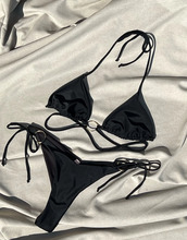 Nelly - Bikiniöverdelar - Svart - Ring Bikini Triangle - Bikinis