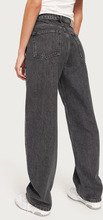 Only - Straight jeans - Grey Denim - Onlcarrie Hw Str Tap Work Ank Dnm C - Jeans