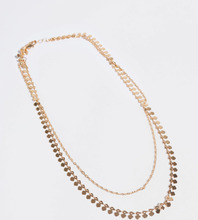 Pieces - Halsbånd - Gold Colour - Pcfiga O Necklace Pack - Smykker