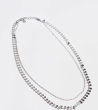Pieces - Halsband - Silver Colour - Pcfiga O Necklace Pack - Smycken - Necklace