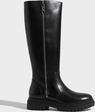 Michael Kors - Knæhøje støvler - Black - Regan Boot - Boots & Støvler