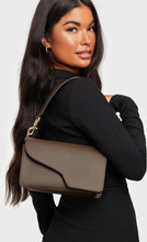 ATP ATELIER - Skuldertasker - Khaki - Assisi Leather Shoulder Bag - Tasker - Shoulder Bags