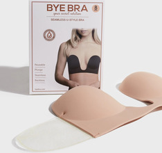 Bye Bra - BH - Beige - Seamless U-Style Bra - Underkläder - Bra