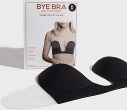 Bye Bra - BH - Black - Seamless U-Style Bra - Underkläder - Bra