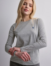 Polo Ralph Lauren - Langærmede toppe - Grey - Newlsrltpp-Long Sleeve-T-Shirt - Toppe & t-shirts - long-sleeved tops