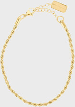 Muli Collection - Armbånd - Guld - Rope Chain Bracelet - Smykker - Bracelet