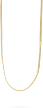 Muli Collection - Halsbånd - Guld - Thin snake Chain Necklace - Smykker