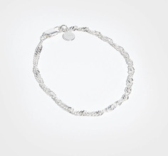 Muli Collection - Armbånd - Sølv - Twisted Rope Bracelet - Smykker - Bracelet
