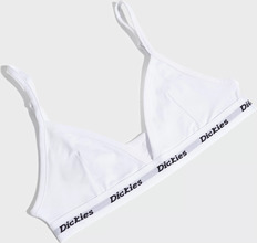 Dickies - BH - White - Dickies Triangle Bralette - Underkläder - Bra