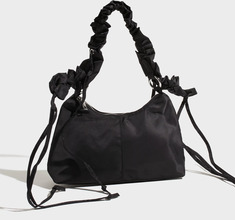 NuNoo - Håndtasker - Black - Dandy Wrinkle Recycled Nylon - Tasker - Handbags